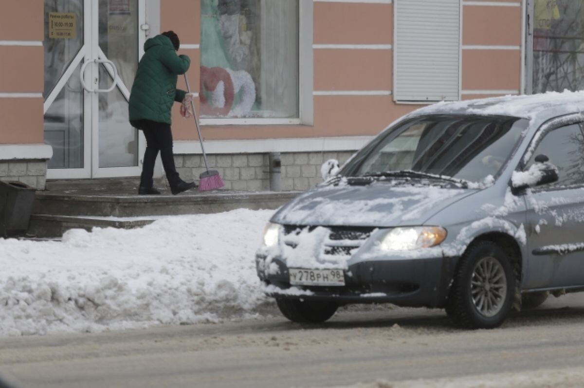    В Новосибирской области начали обрабатывать дороги от гололеда