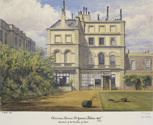 Джозеф Нэш. Кларенс-хаус. 1861 год