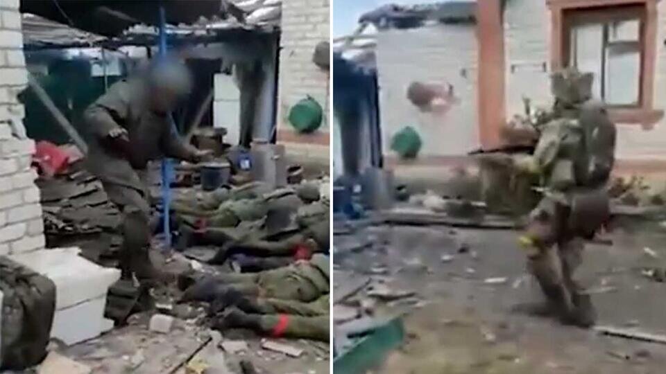     На Западе отказались осуждать расстрел российских военнопленных Скриншот видео