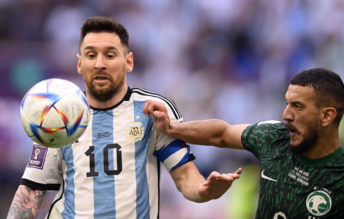 Лионель Месси не смог вытащить Аргентину в матче с саудитами. Фото: globallookpress