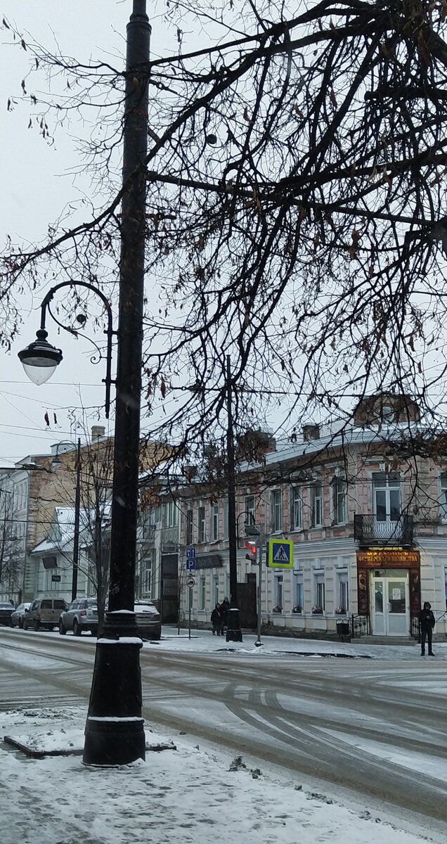 Улица в туристическом центре Рыбинска 