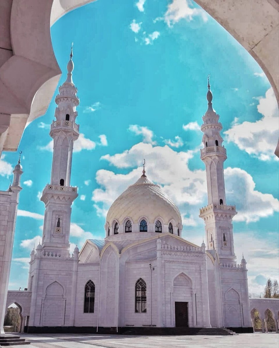 Белая мечеть болгар рисунок