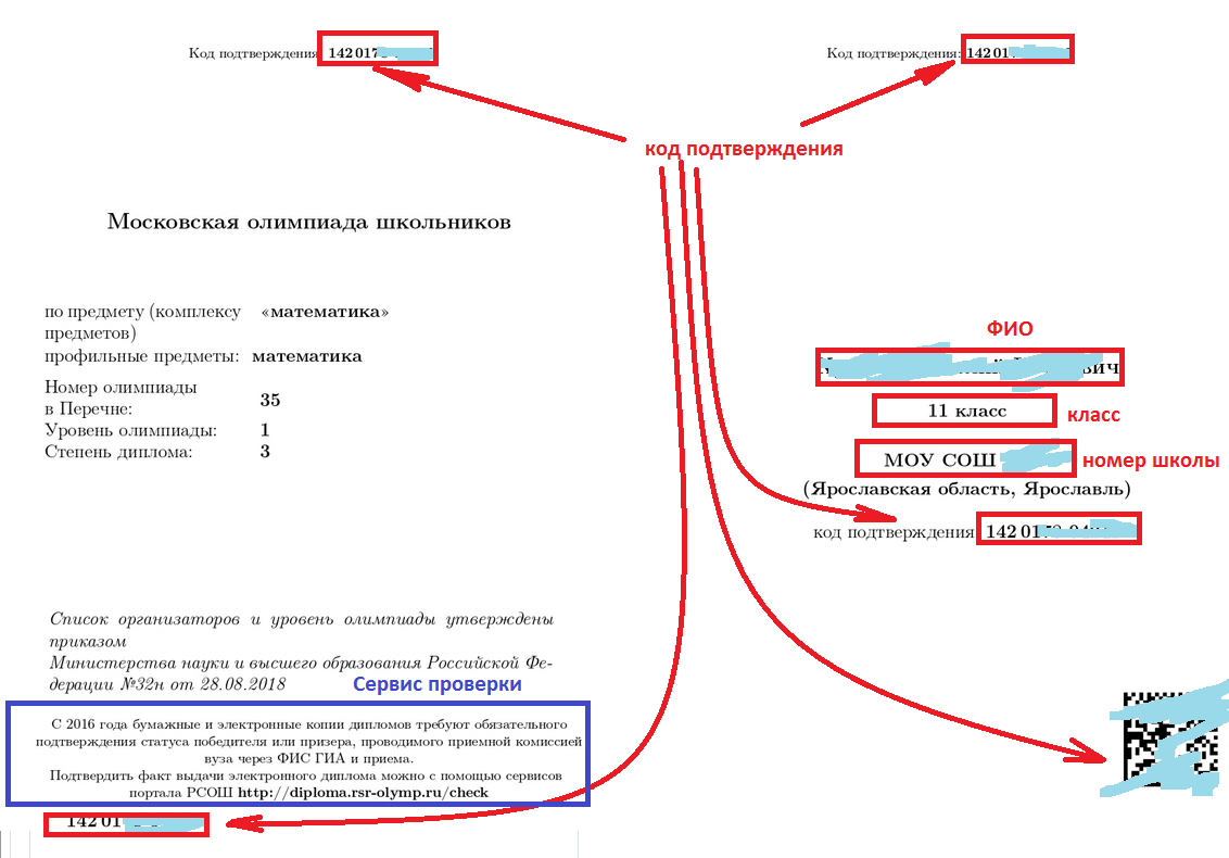 скриншот диплома одного из наших абитуриентов