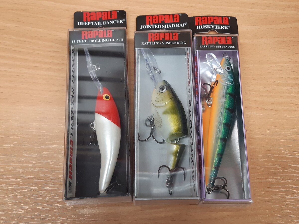 воблеры Rapala
