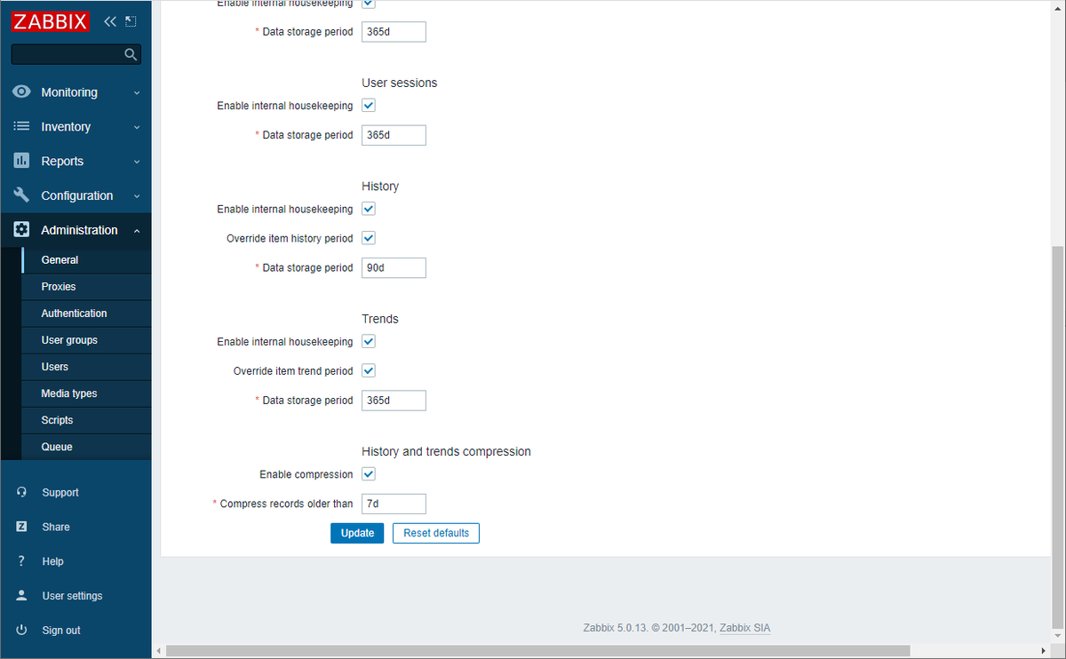 Zabbix 5.0 — установка на Ubuntu, TimescaleDB и PostgreSQL | Лаборатория  сисадмина | Дзен