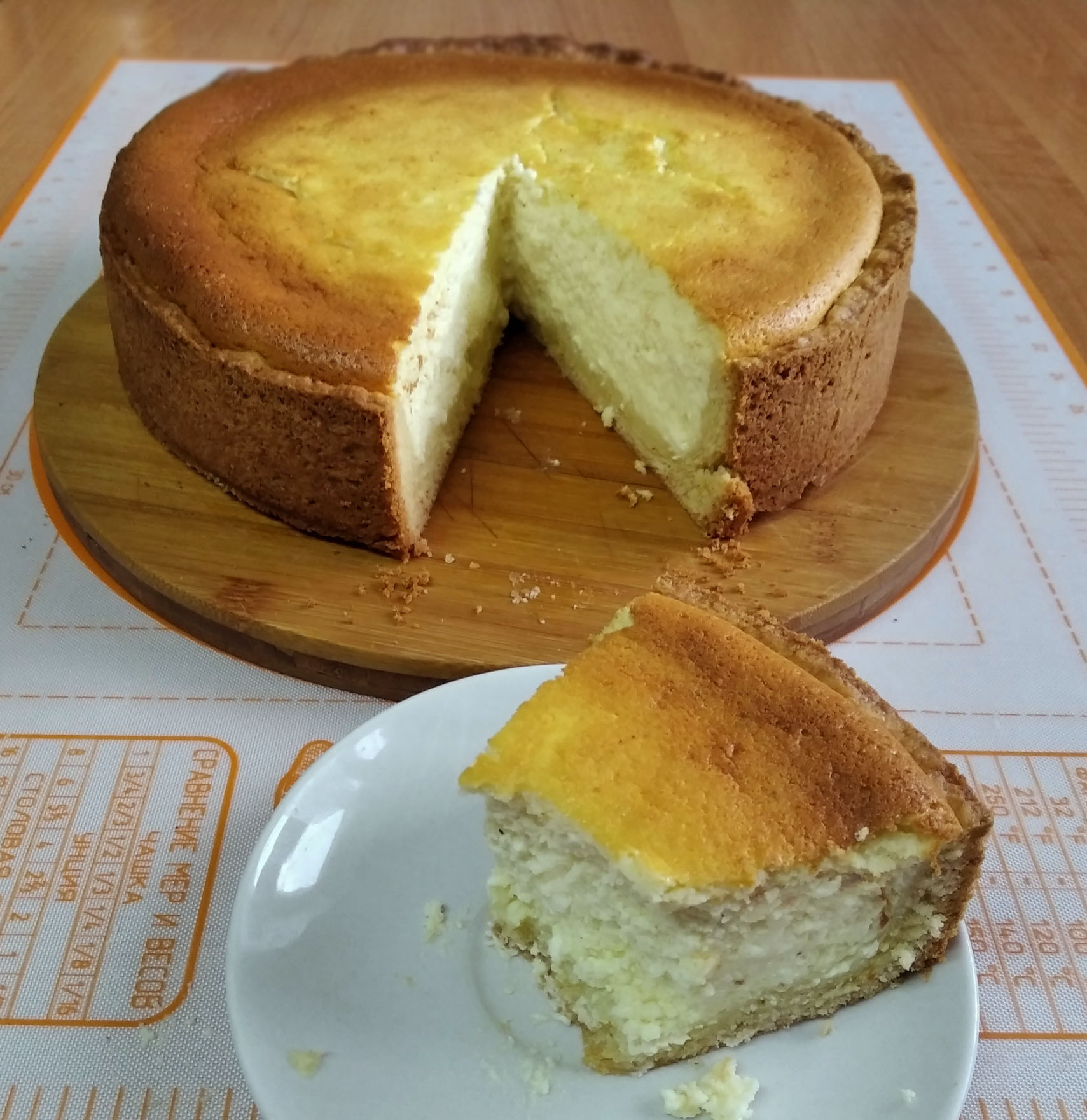 Классический немецкий чизкейк (Käsekuchen)