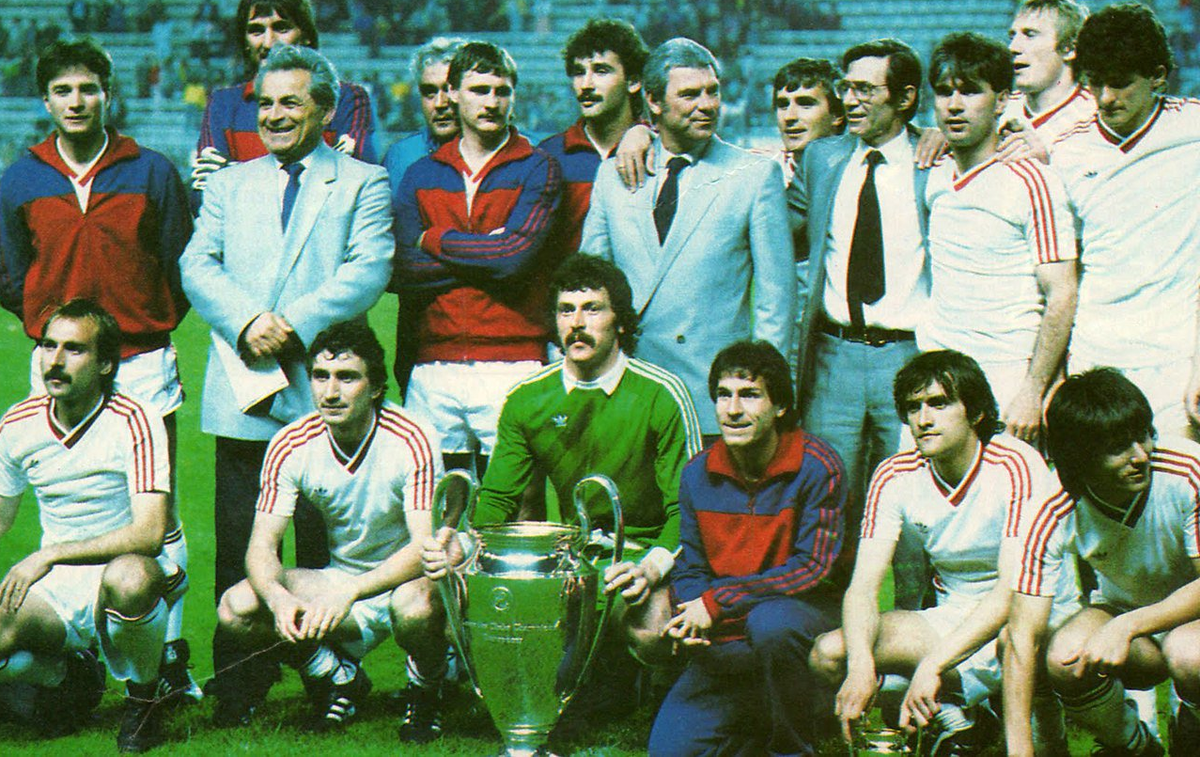 "Стяуа" в 1986 году. 