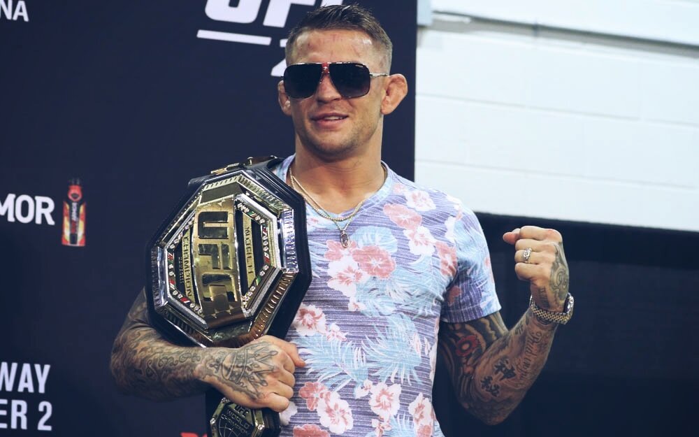 Дастин Порье - бывший временный чемпион UFC в лёгком весе. 