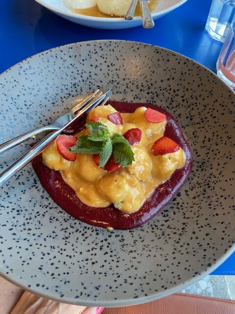 Твороженные ньокки 190 руб. Очень вкусные.