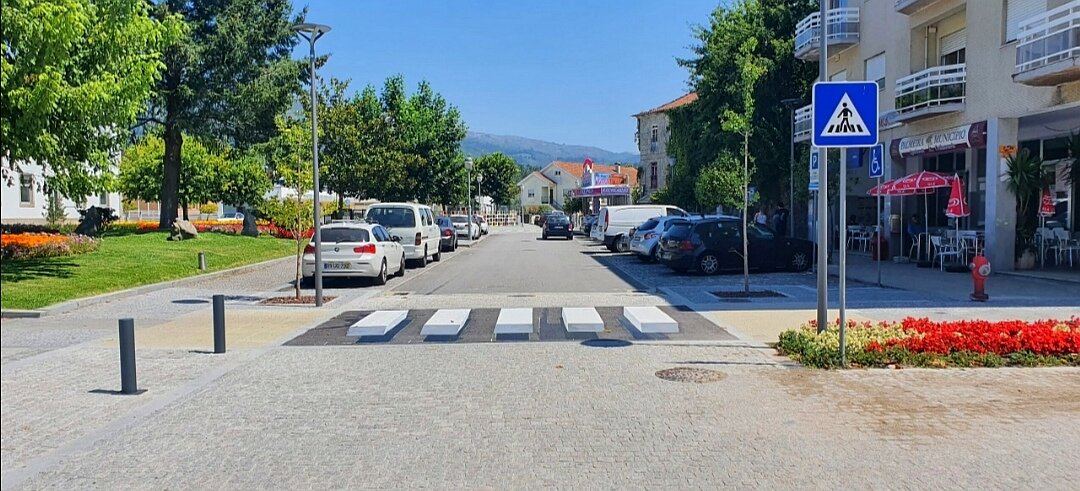 Пешеходный переход в 3Д формате. 