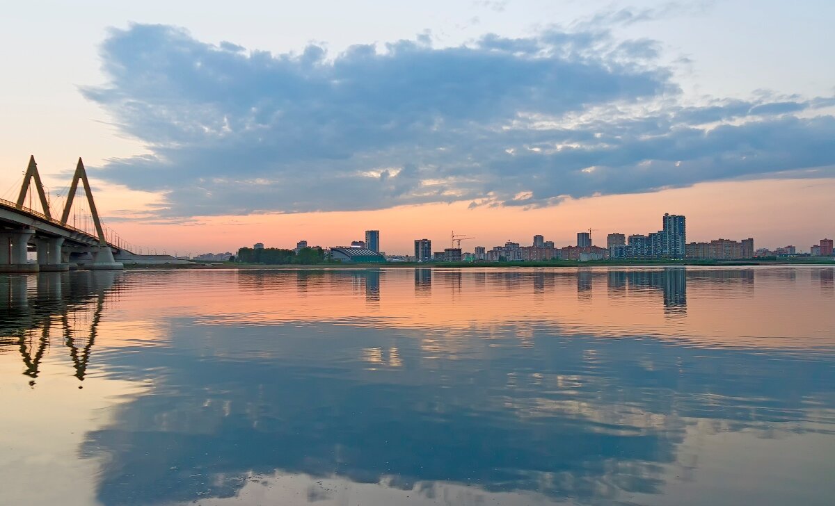 Река Казанка в Казани
