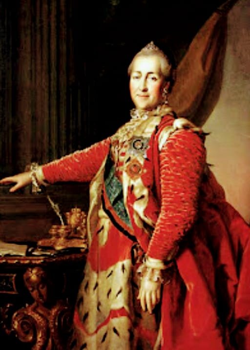 портрет императрицы Екатерины 2. ЛЕВИЦКИЙ Д. Г. 1782 г. Фото с Яндекс картинки 