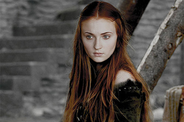 С.Тёрнер в роли Сансы Старк, кадр из сериала "Игра престолов"