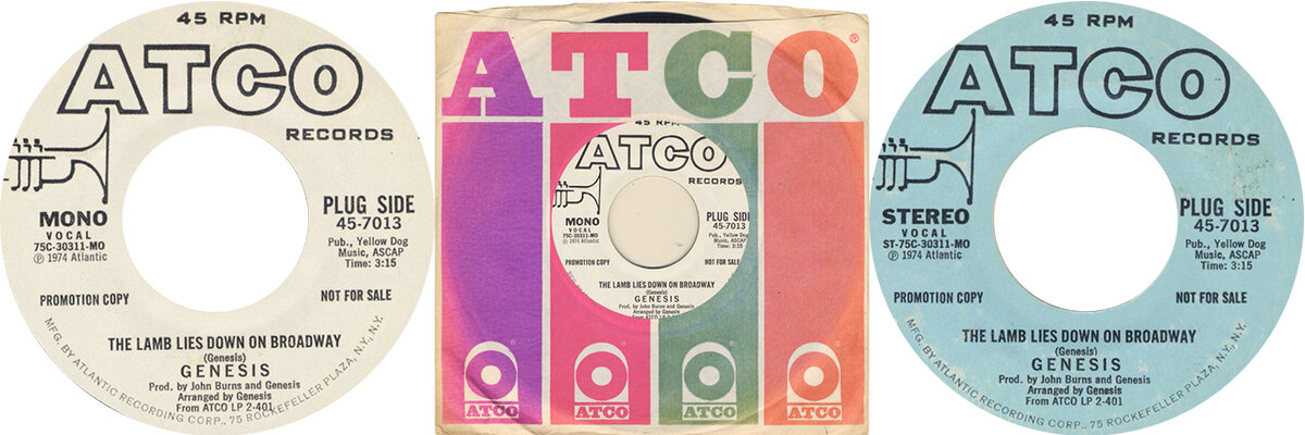 US, 1974 - ATCO Records – 45-7013