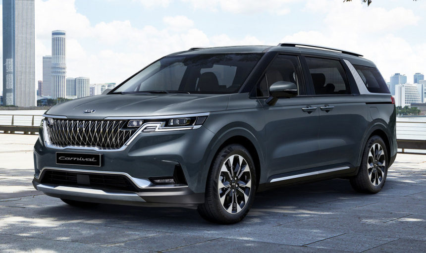 kia Carnival  шестиместная версия 
