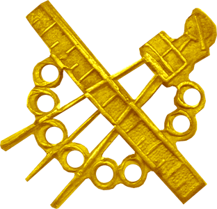 Петличная арматура чиновника-землемера