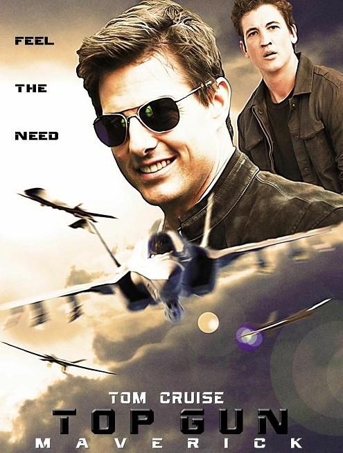 Топ Ган: Мэверик (2022).
                                                                                                                                        Жанр: боевик, драма.
Режиссер: Джозеф Косински.
Сценарий: Эрен Крюгер, Эрик Уоррен Сингер, Кристофер МакКуорри. 
Продюсер: Джерри Брукхаймер, Эмили Чунг, Том Круз. 
Оператор: Клаудио Миранда.
Композитор: Харольд Фальтермайер, Ханс Циммер.
Художник: Джереми Хиндл, Эндрю Беннетт, Джаред Патрик Гербиг. 
Монтаж: Эдди Хэмилтон, Крис Лебензон.
Премьера: 26 мая 2022г. 
                                                                                                                                    Сюжет:
Действие фильма происходит через 36 лет после событий в первом фильме. Легендарный Питер Митчел решает поработать новым летным инструктором Top Gun, где также обучается Брэдли «Петух» Брэдшоу, сын Ника «Гуся» Брэдшоу, который стремится стать летчиком, как его отец.
                                                                                                                                   Съемки:
Предварительное производство фильма официально началось 30 мая 2018 года в Сан-Диего, штат Калифорния. В конце августа съемочная группа из 15 человек из Paramount и Bruckheimer Films находилась на борту авианосца, базирующегося в Норфолке, USS Abraham Lincoln, чтобы снимать сцены в кабине экипажа. В середине февраля 2019 года Круз и производственная команда были замечены на борту USS Theodore Roosevelt. В марте съемки были завершены.
Основные съёмки проводились до 15 апреля 2019 года в Сан-Диего, штат Калифорния; Лемур, Калифорния; Китайском озере, Калифорния; озере Тахо, Калифорния; Сиэтле, Вашингтон и реке Патаксент, штат Мэриленд.
Во время съемок Том Круз выполнял опасные трюки и сам управлял истребителем.
                                                                                                                                    Прокат:
Первоначальной датой выхода фильма было названо 12 июля 2019 года, но в августе 2018 года релиз был перенесён на 26 июня 2020 года. В апреле 2020 года было сообщено о переносе выхода фильма на 23 декабря 2020 года из-за пандемии коронавируса, но позднее был перенесён на 2 июля 2021 года из-за конфликтов со съёмочным расписанием Тома Круза.Затем фильм дважды был перенесён из-за пандемии коронавируса. На данный момент его выход запланирован на 25 мая 2022 года.
