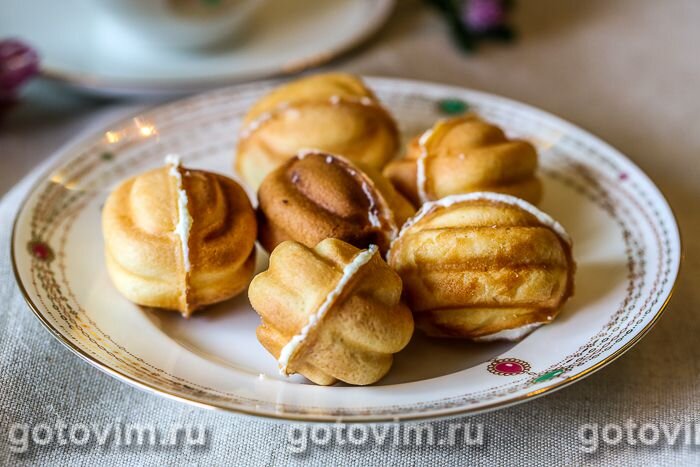 Орешки со сгущенкой без орешницы