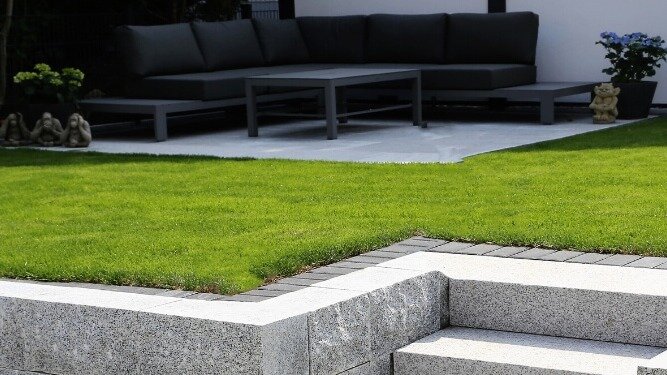 минимализм в саду 