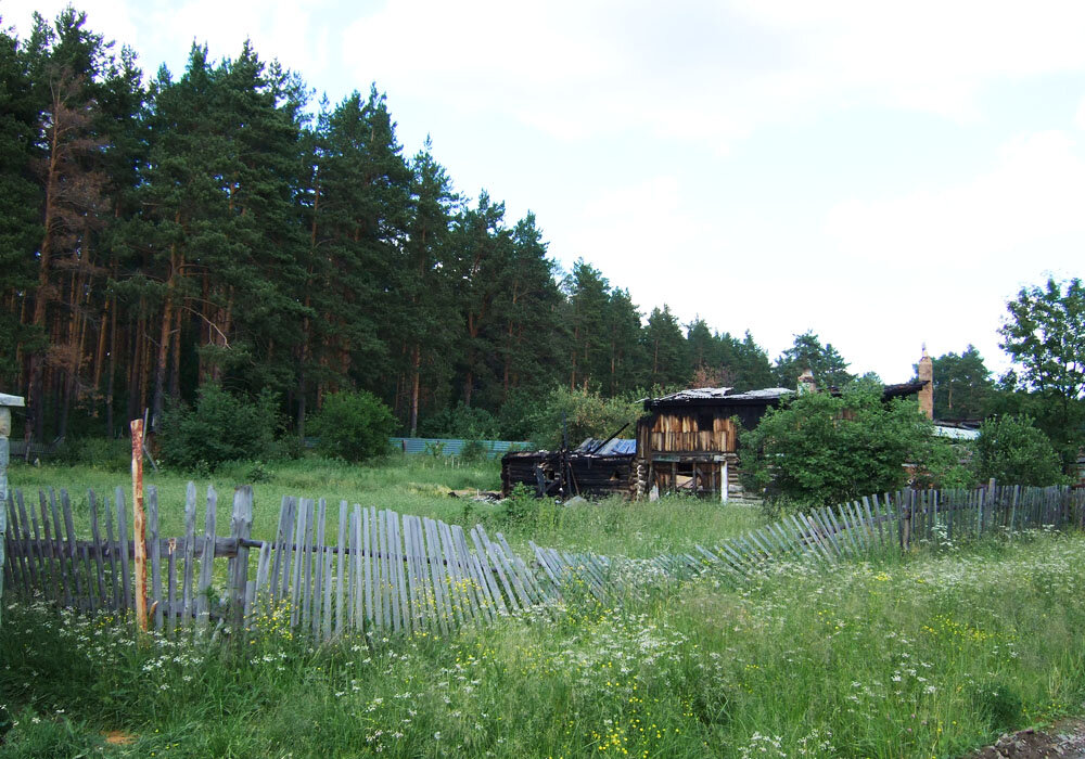 Участок, каким он нам достался