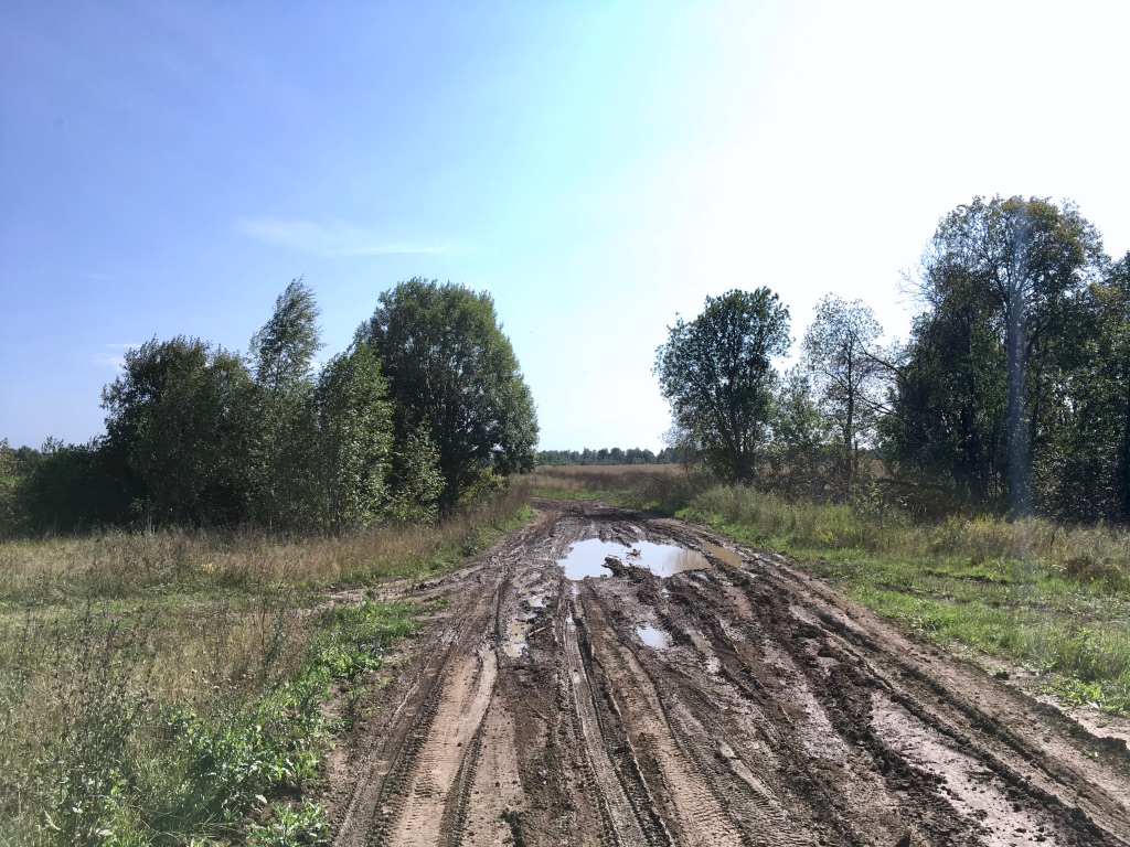 И это не весенняя распутица, а август месяц