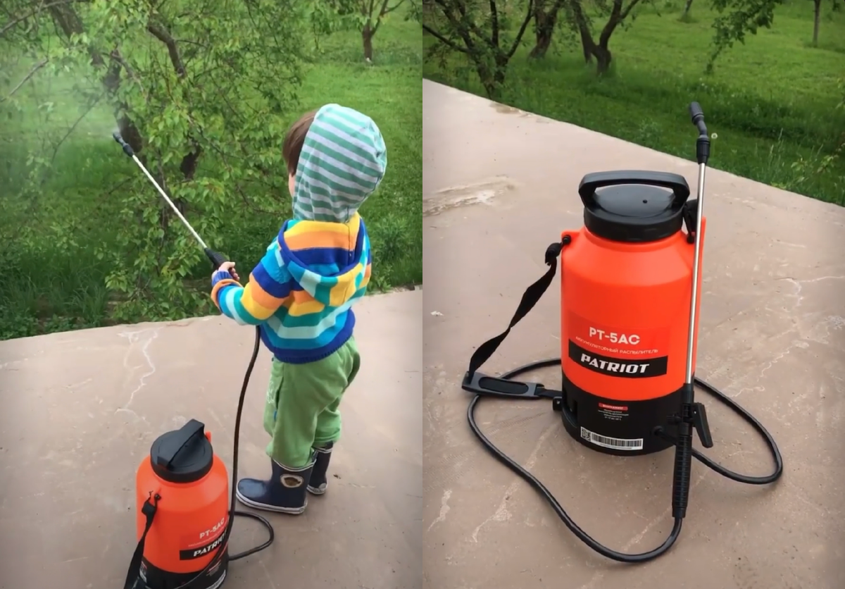 Аккумуляторный опрыскиватель Patriot