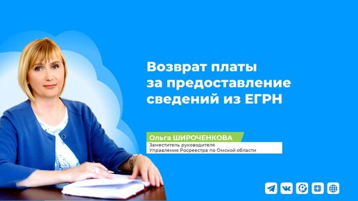 Возврат платы за предоставление сведений из ЕГРН