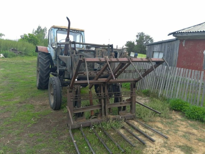 МТЗ 50 - стогомет.