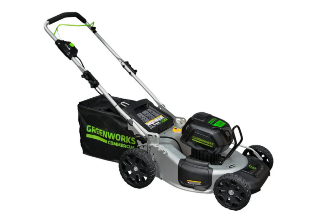 Обзор газонокосилки greenworks 2502007 82V 53cm