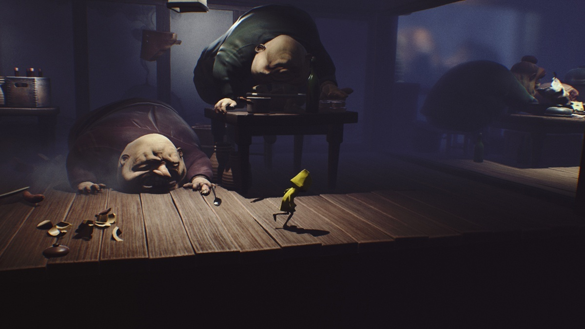 Little nightmares 1. Игра маленькие страшилки. Длиннорукий монстр little nightmares. Сторож роджер little nightmares. Little nightmares the maw.