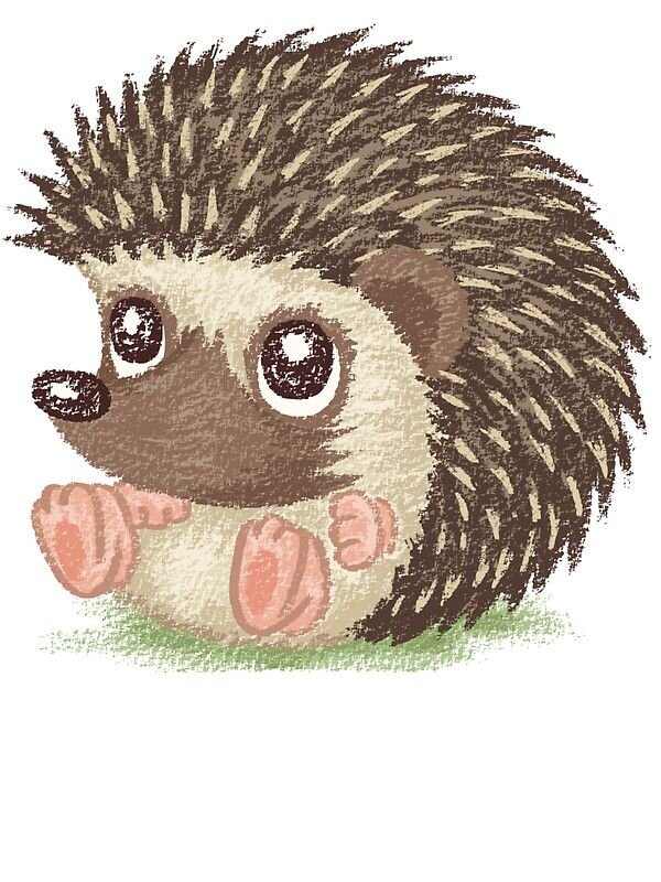 За такого милого ежа и лайк не грех влепить!