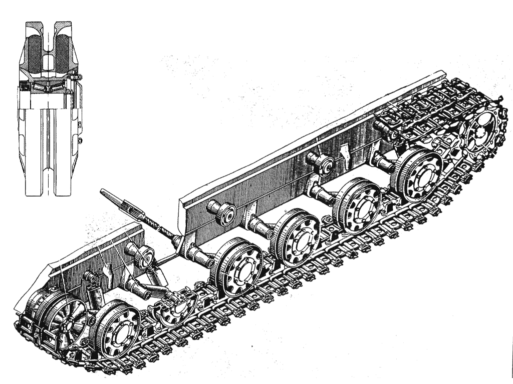 Укороченный торсион Т-64