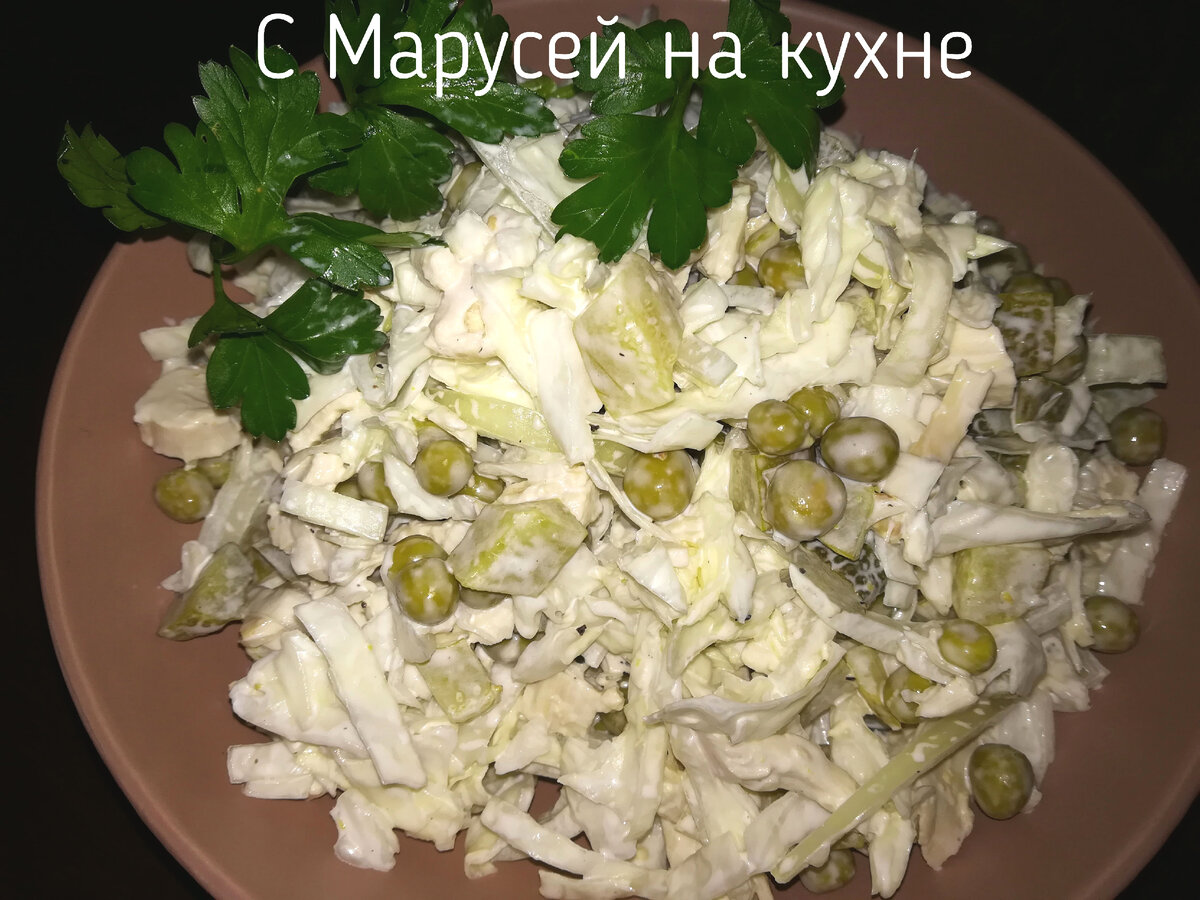 Простые салаты с курицей - рецепты с фото