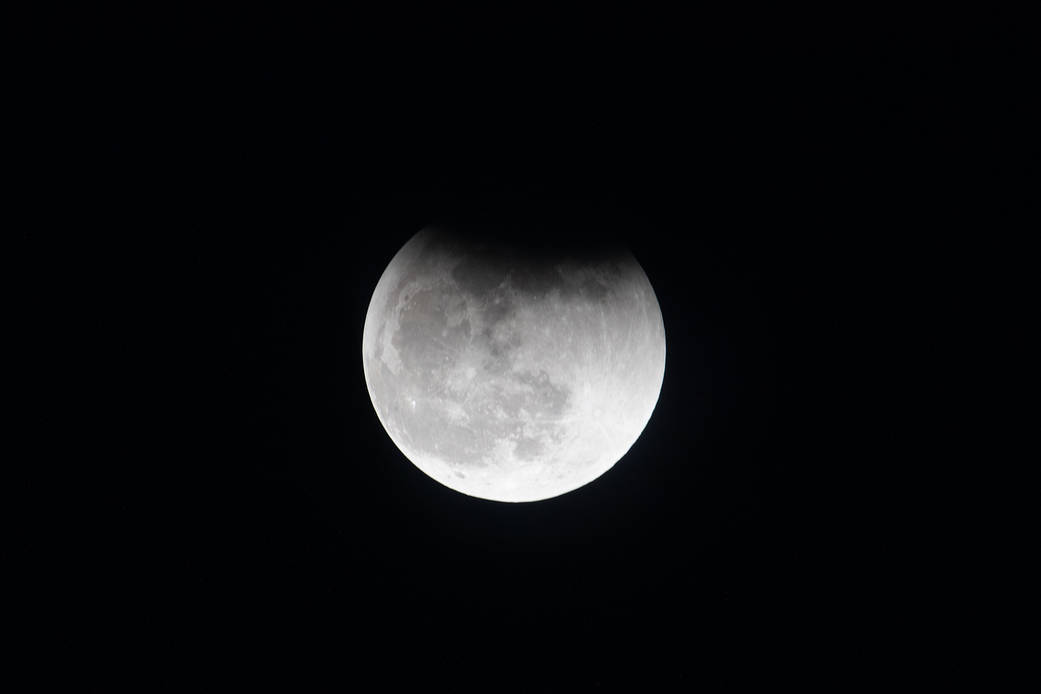 NASA, https://www.nasa.gov/image-feature/the-moon-during-a-lunar-eclipse-pictured-from-the-space-station-2 