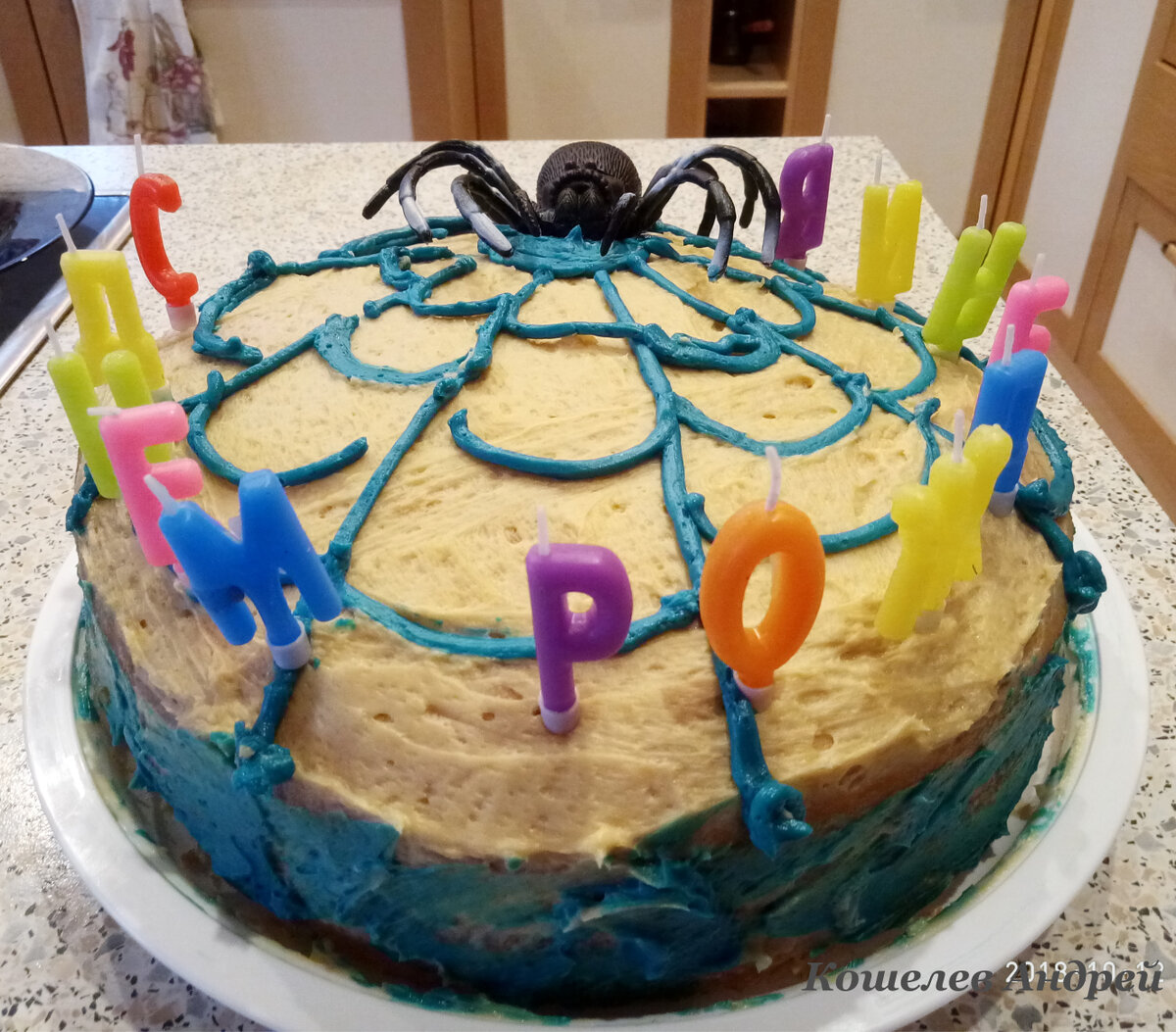 Торт Покемон Пикачу с мастикой на день рождения