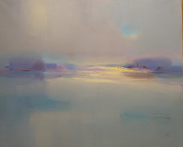 Татьяна Бугаенко, "Снега", из экспонатов выставки "Миражи" 