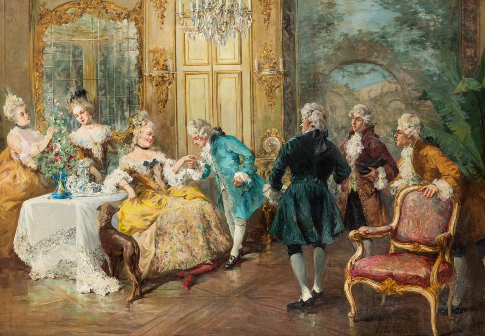 Художник Висенте Гарсия де Паредис.