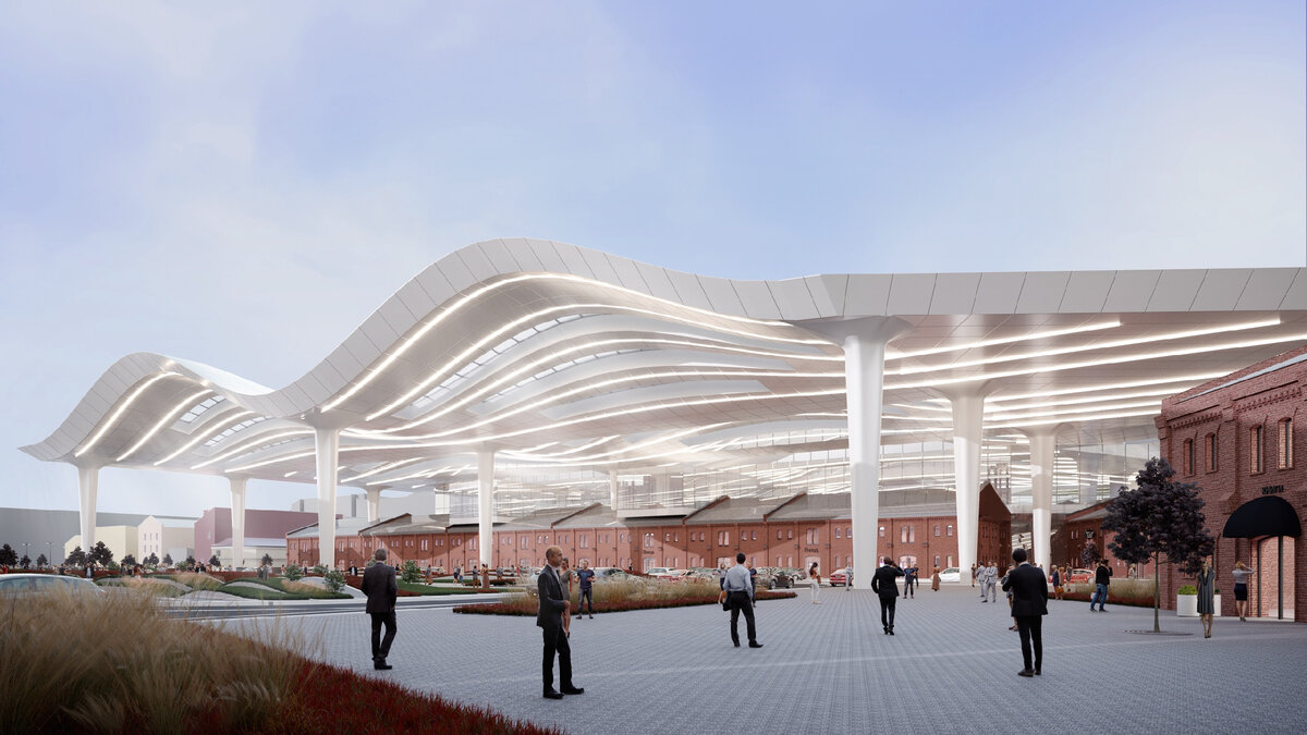 Вид с улицы Черняховского 