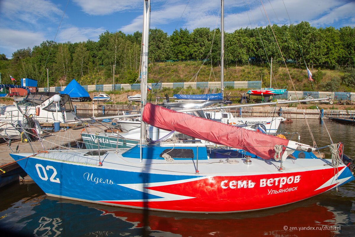 По Волге под парусами Ульяновская область,Ульяновск