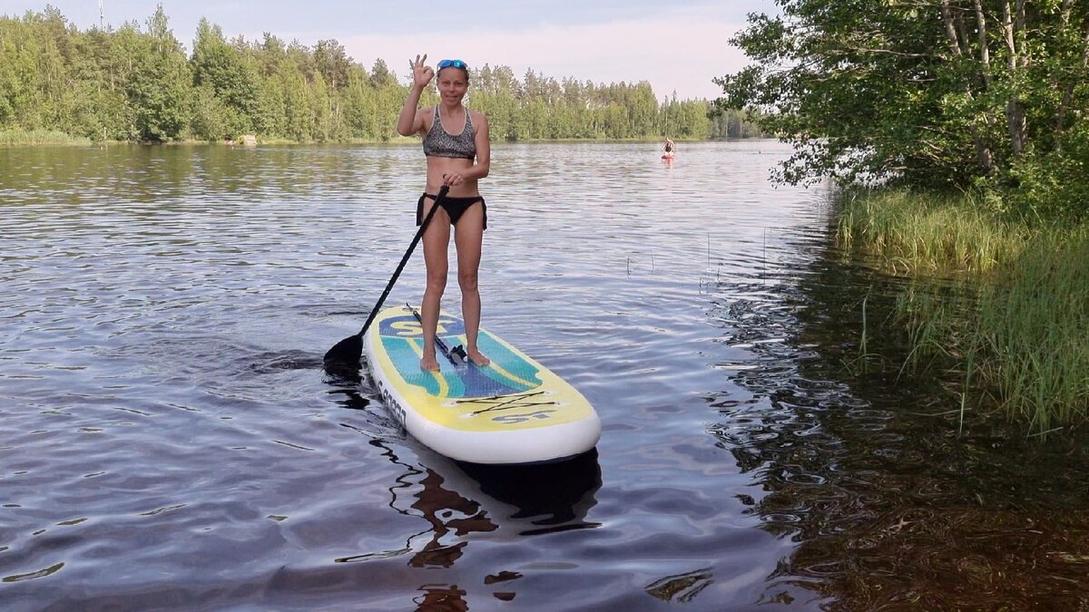 Катание на сапе для здоровья и стройной фигуры