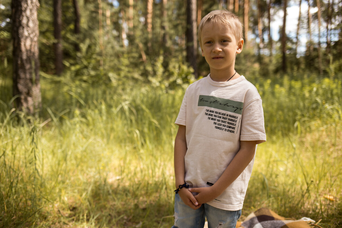 Захар Молчков, подопечный фонда "Алёша"