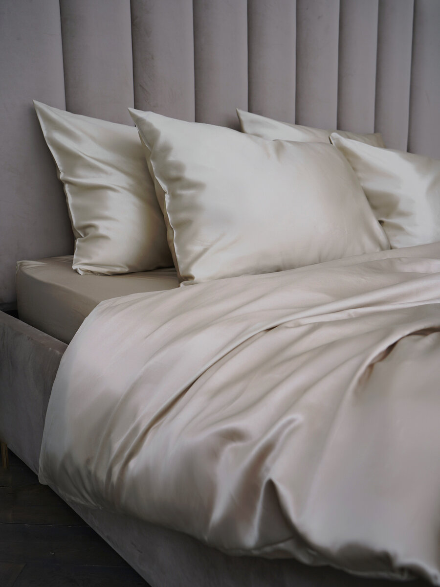 Постельный комплект из шелка+хлопок SAND  от 29 950р.