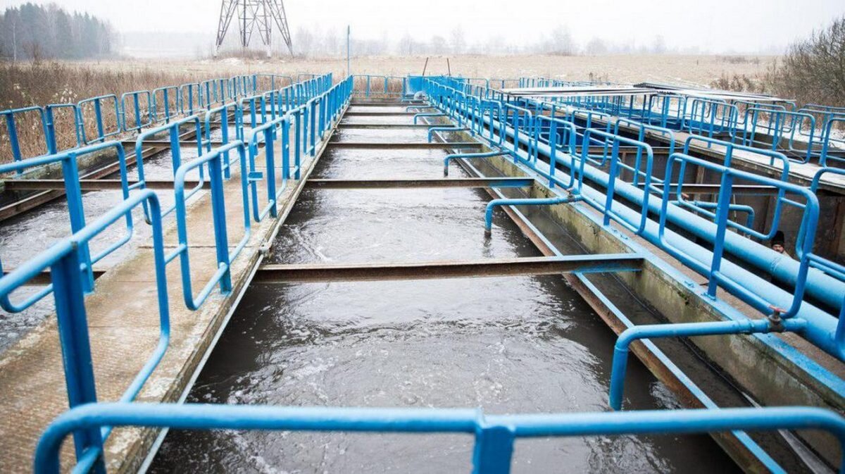 Очистные сооружения до  реконструкции