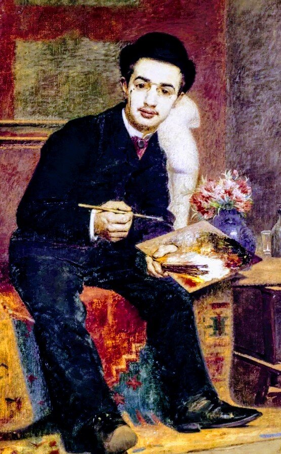 Автопортрет А. Тулуз-Лотрек 