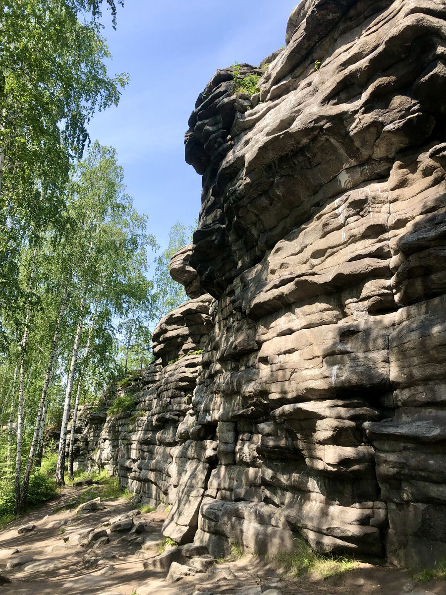 Скалы Гронского под Екатеринбургом