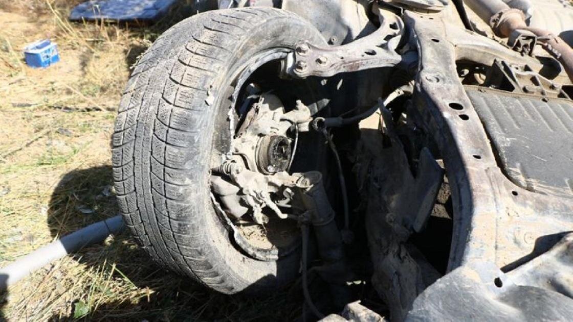    Автомобиль попал в аварию:Zakon.kz
