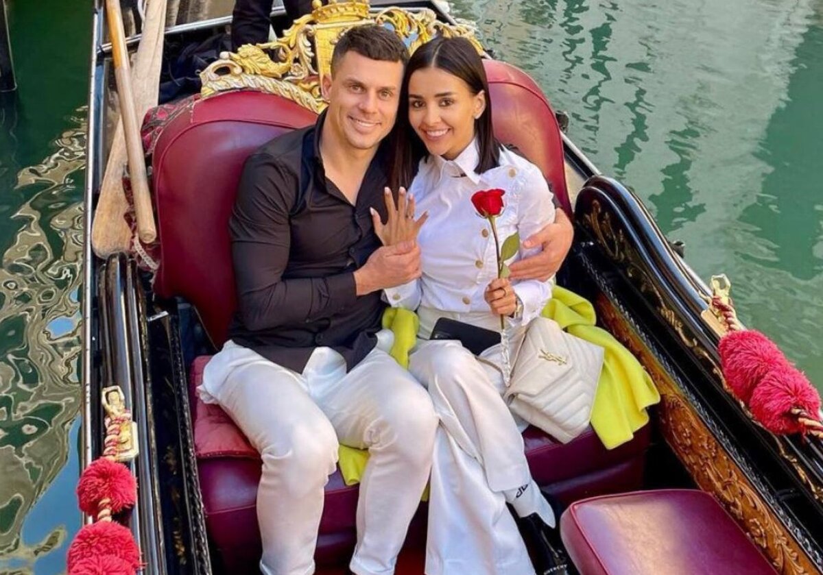 Иван Барзиков и Кристина Бухынбалтэ (фото из Telegram)