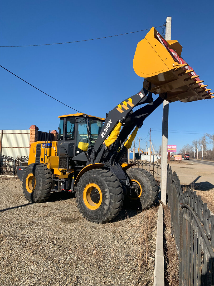 ФРОНТАЛЬНЫЙ ПОГРУЗЧИК XCMG ZL50GV