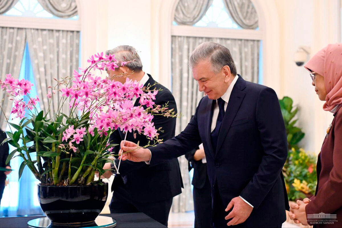 Фото пресс-службы президента Узбекистана
