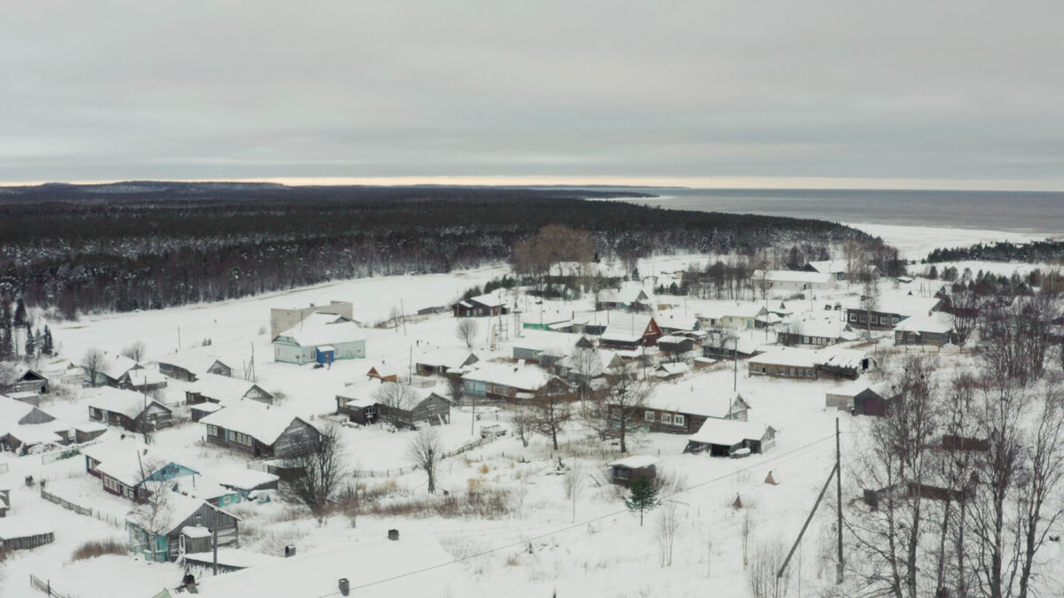 Летняя Золотица – небольшая деревня на берегу Белого моря. Зимой здесь единственное средство сообщения с большой землей – самолетик АН-2, летающий из Архангельска два раза в неделю.